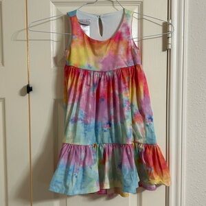 Iris and ivy tie dye themed dress size 4t